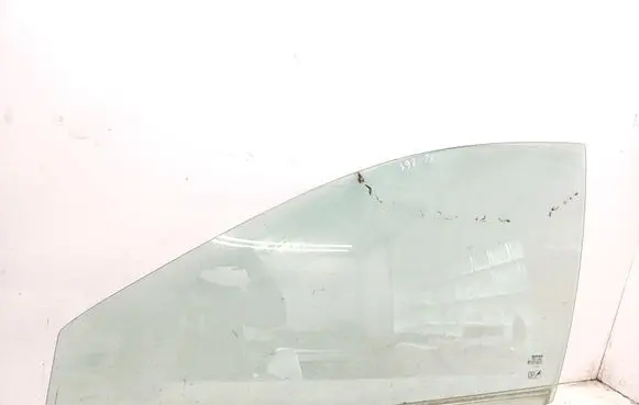 Nissan Almera Tino Front door window glass four-door 43R000479