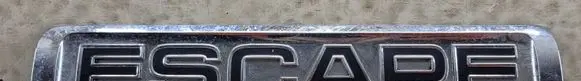Ford Escape II Manufacturer badge logo/emblem