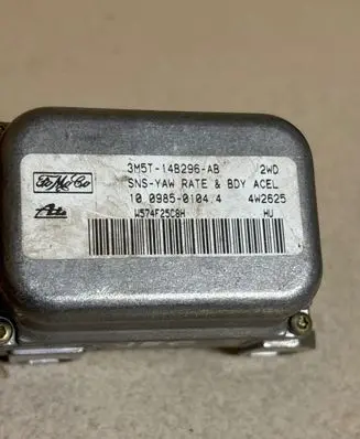 ESP acceleration yaw rate sensor