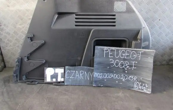 Peugeot 5008 Trunk/boot side trim panel 9671140477