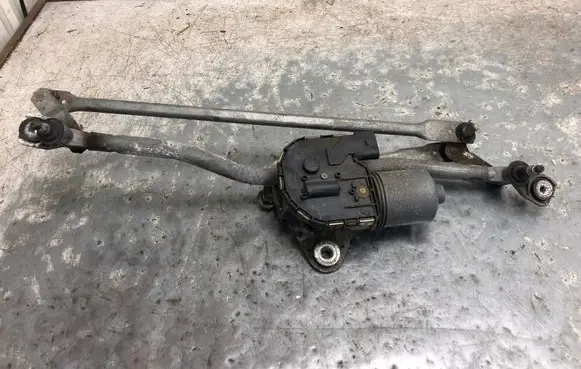 Audi A6 S6 C6 4F Front wiper linkage and motor 4F1955023K 4F1955119D