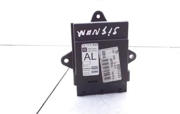 Opel Signum Door control unit/module 13111456