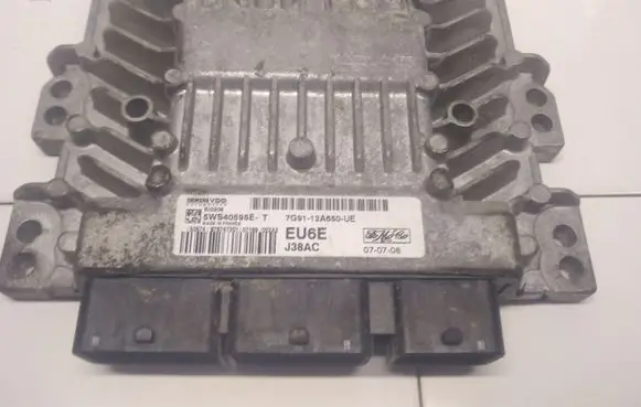 Ford Mondeo MK IV Engine control unit/module 5WS40595ET 7G9112A650UE