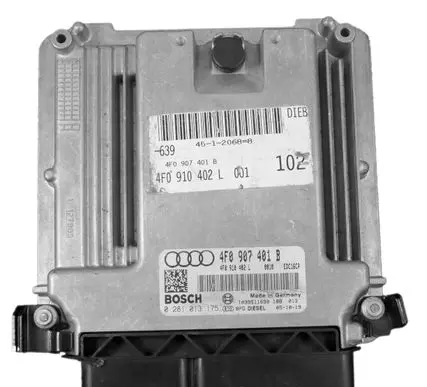 Audi A6 S6 C6 4F Engine control unit/module 4F0907401B