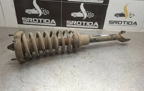 Front shock absorber with coil spring
