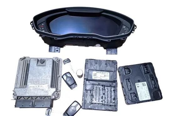 Audi A4 S4 B9 Engine ECU kit and lock set 8W5920790C 04L907309L