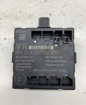 Mercedes-Benz E A207 Door control unit/module A2079001000 A2128203626 A2079020500
