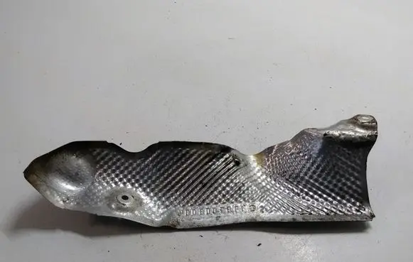 Heat shield in engine bay