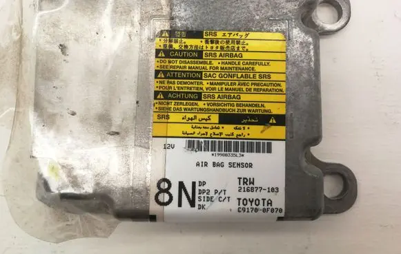Toyota Corolla E140 E150 Airbag control unit/module C91700F070