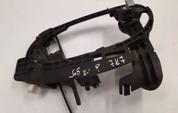 BMW 7 E65 E66 Front door exterior handle/bracket 51217126987 51217066685 51217126989