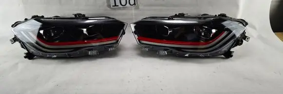 Volkswagen Polo VI Headlights/headlamps set 