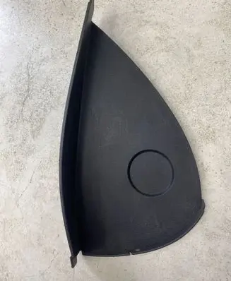 Dashboard side end trim