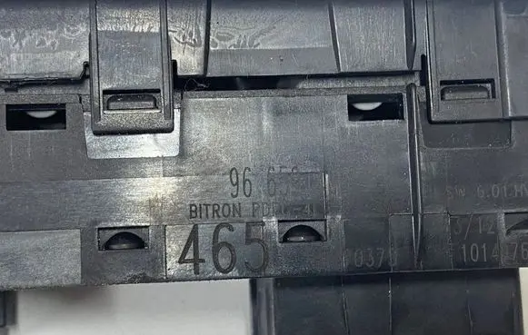 Citroen C5 Electric window control switch 96659