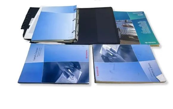 Toyota Land Cruiser (J120) Owners service history hand book 