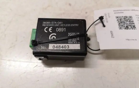 Honda CR-V Immobilizer control unit/module 38385S7AG61 048403