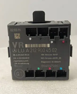 Mercedes-Benz C W204 Door control unit/module A2129004502 A2129028101 A2128203826