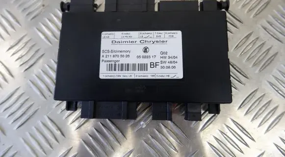 Mercedes-Benz GL X164 Seat control module A2118705026