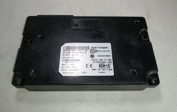 Ford Mustang VI Bluetooth control unit module FR3T14D212MA