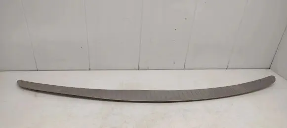 Rear bumper trim bar molding