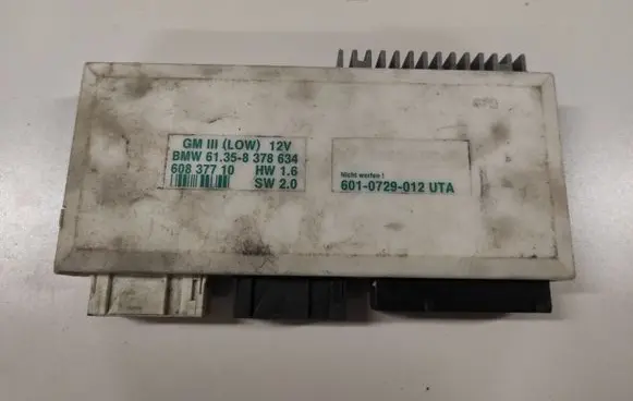 BMW 5 E39 Comfort/convenience module 61358378634 60837710 600729012UTA