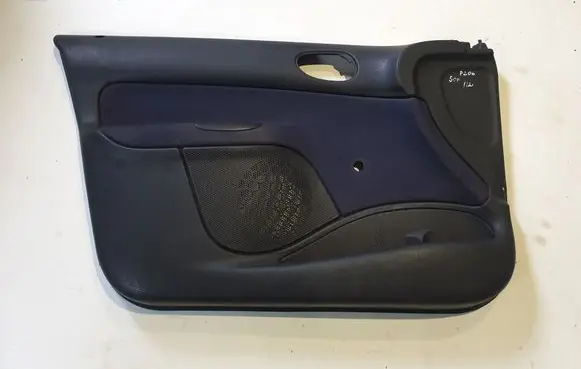 Front door card panel trim