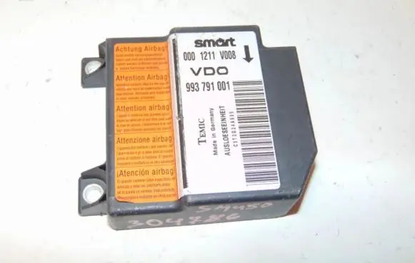 Smart ForTwo I Airbag control unit/module 0001211V008 993791001