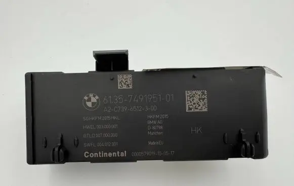 BMW 7 G11 G12 Tailgate/trunk control unit/module 7491951 007000000 003000001