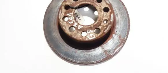 Skoda Octavia Mk2 (1Z) Rear brake disc neventiliuojamas