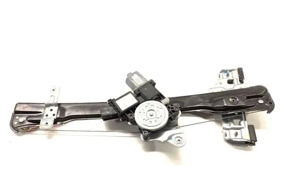 Front door window regulator with motor