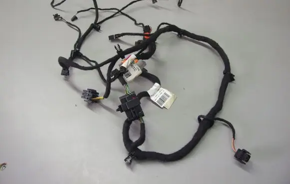 Audi A8 S8 D3 4E Front door wiring loom/harness boot 4E0971035D