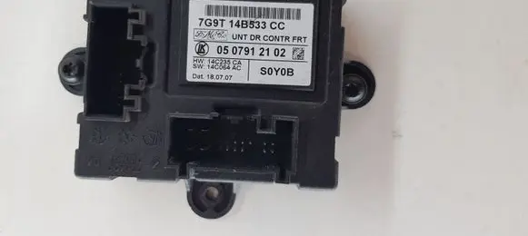 Ford S-MAX Door control unit/module 7G9T14B533CC 0507912102