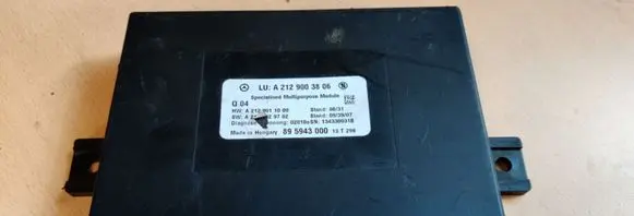 Mercedes-Benz E W212 Comfort/convenience module A2129003806