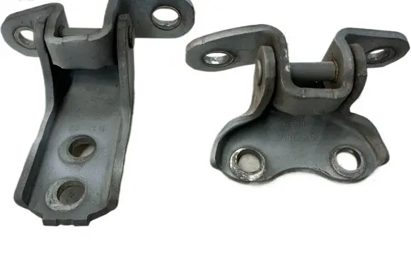 Front door hinge set
