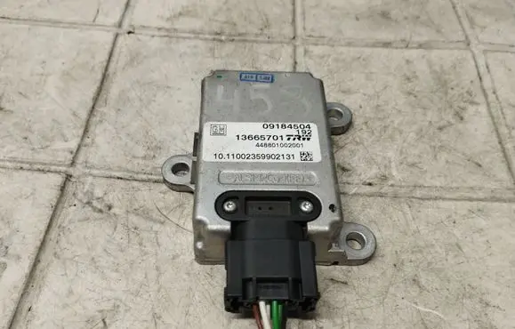 Opel Vectra C ESP acceleration yaw rate sensor 09184504 13665701