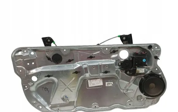 Volkswagen Polo Front window lifting mechanism without motor 6Q383741H