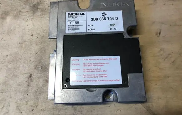 Volkswagen Phaeton Phone control unit/module 3D0035704D