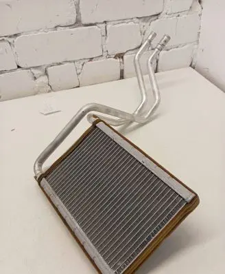 Heater blower radiator