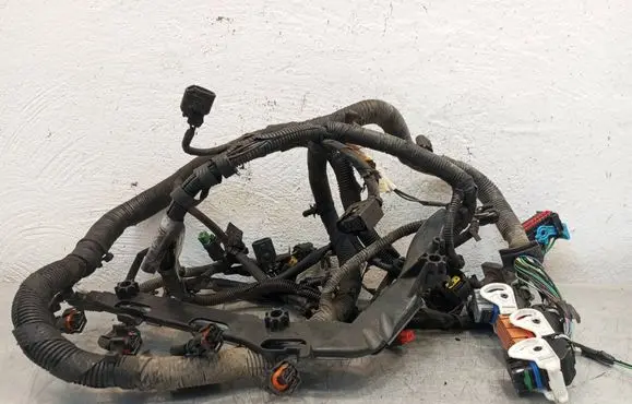 Engine installation wiring loom
