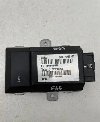 BMW 7 E65 E66 Power steering control unit/module 6766185 00046529 00001682A6