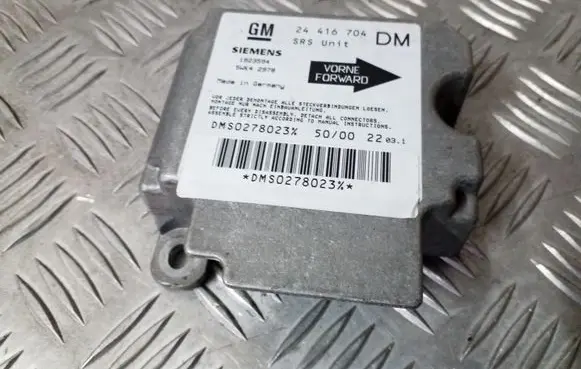 Opel Zafira A Airbag control unit/module 24416704 5WK42978