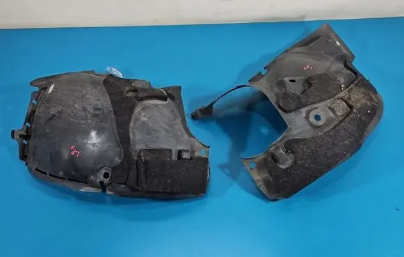 Renault Clio IV Front wheel arch liner splash guards 638458563R IMPRK1580685