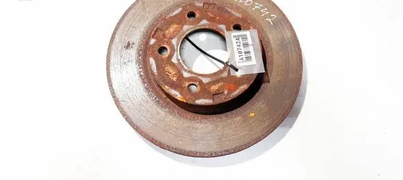 Mitsubishi Lancer X Front brake disc ventiliuojamas