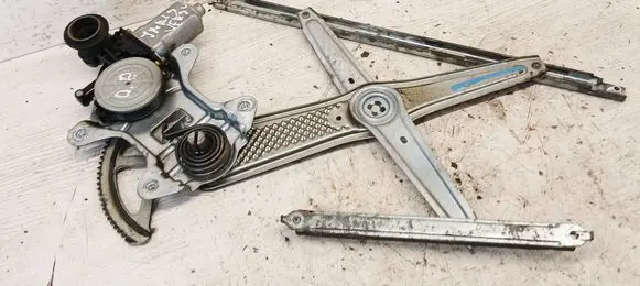 Front door window regulator with motor