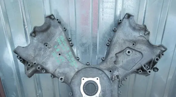Porsche Cayenne (9PA) Timing chain cover 94810112220 948101122AR