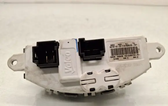 BMW 3 F30 F35 F31 Heater blower motor/fan resistor 9276112 1QC123080793