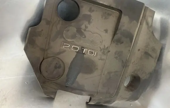 Audi A6 S6 C6 4F Engine cover (trim)
