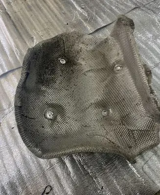 Audi A8 S8 D4 4H Exhaust heat shield 4H0825711C