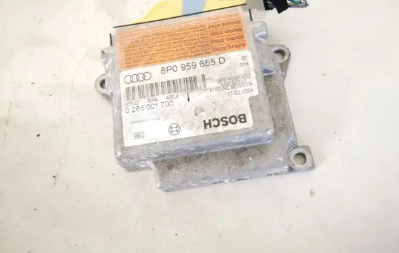 Audi A3 S3 8P Airbag control unit/module 8p0959655d 0285001700