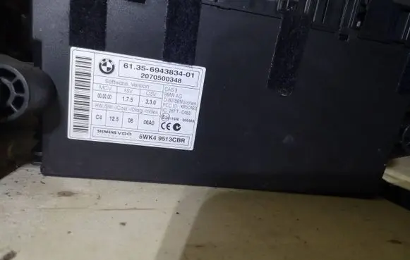 Mini One - Cooper Coupe R56 Other control units/modules 5WK49513CBR 2070500348 6942834