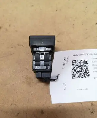 Citroen C4 I Parking (PDC) sensor switch 96476639XT